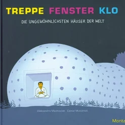 Waschbär Treppe Fenster Klo. Die ungewöhnlichsten Häuser der Welt. Clearance