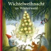 Waschbär Wichtelweihnacht im Winterwald. Adventskalenderbuch. Discount