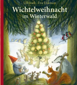 Waschbär Wichtelweihnacht im Winterwald. Adventskalenderbuch. Discount