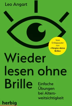 Waschbär Wieder lesen ohne Brille. Einfache Übungen bei Altersweitsichtigkeit. Outlet