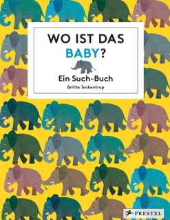 Waschbär Wo ist das Baby? Ein Such-Buch.