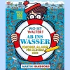 Waschbär Wo ist Walter? Ab ins Wasser: Knobelalarm für clevere Kids | Kultiges Wimmelbuch mit Rätseln für Kinder und Erwachsene. Discount