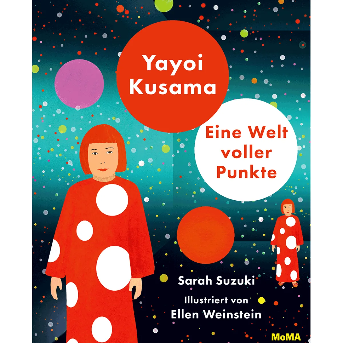 Waschbär Yayoi Kusama. Eine Welt voller Punkte. New