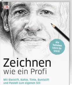 Waschbär Zeichnen wie ein Profi. Mit Bleistift, Kohle, Tinte, Buntstift. Online