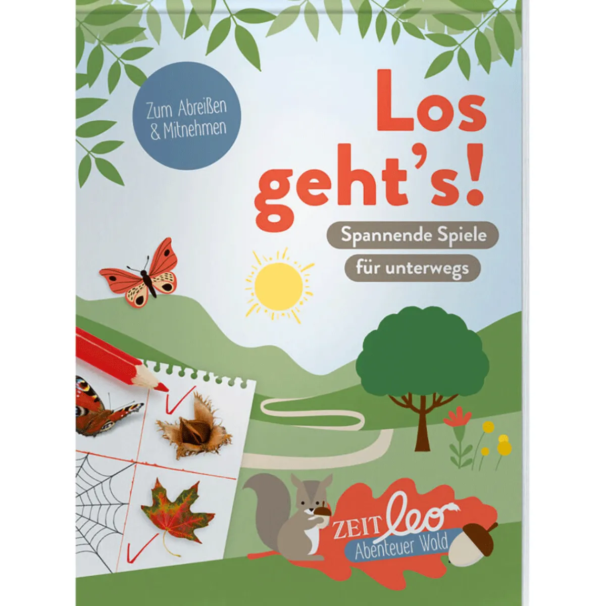 Waschbär ZEIT leo Los geht’s. Spannende Spiele für unterwegs. Outlet