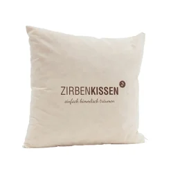 Waschbär Zirbenkissen. Hot