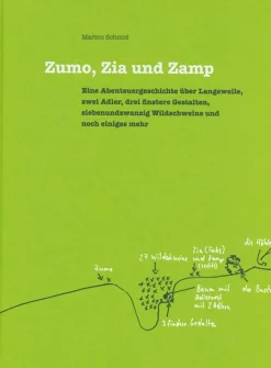 Waschbär Zumo, Zia und Zamp.